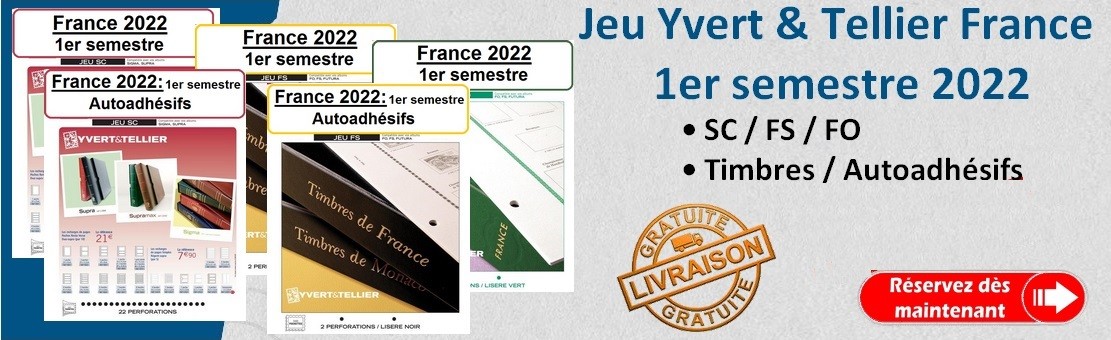 Jeux France 1er semestre 2022 SC FS FO autoadhésifs